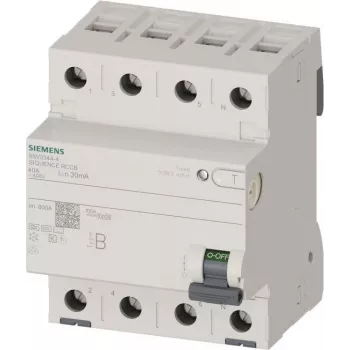 SIEMENS 5SV3344-4 RCCB Typ B 40A 30mA 4TE SENTRON 5SV3