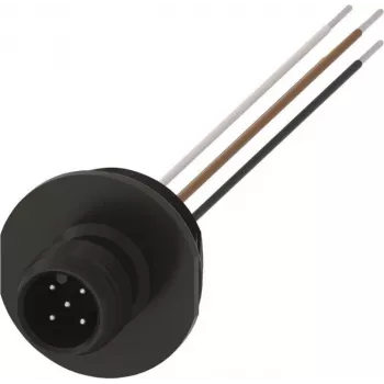 Siemens 3SY3128 Gerätestecker für Positionsschalter, 5-polig, Schraubanschlüsse, IP65, Schwarz/Grau