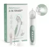 Momcozy BN007 BreezyClear 2-in-1 Saline Spray and Suction Electric Nasal Aspirator
