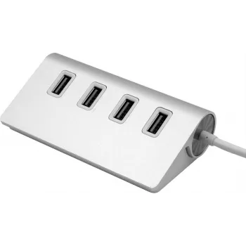 Exsys USB 3.2 Gen 1 HUB 4-Port mit 30cm Kabel - Schwarz