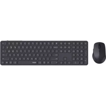 Rapoo E9810M Wireless Multi-Mode Desktop Set, QWERTZ, Dark Grey