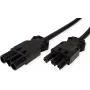 Bachmann Spiralleitung H05VV-F 3G1,5mm² 0,3m Schwarz ISV