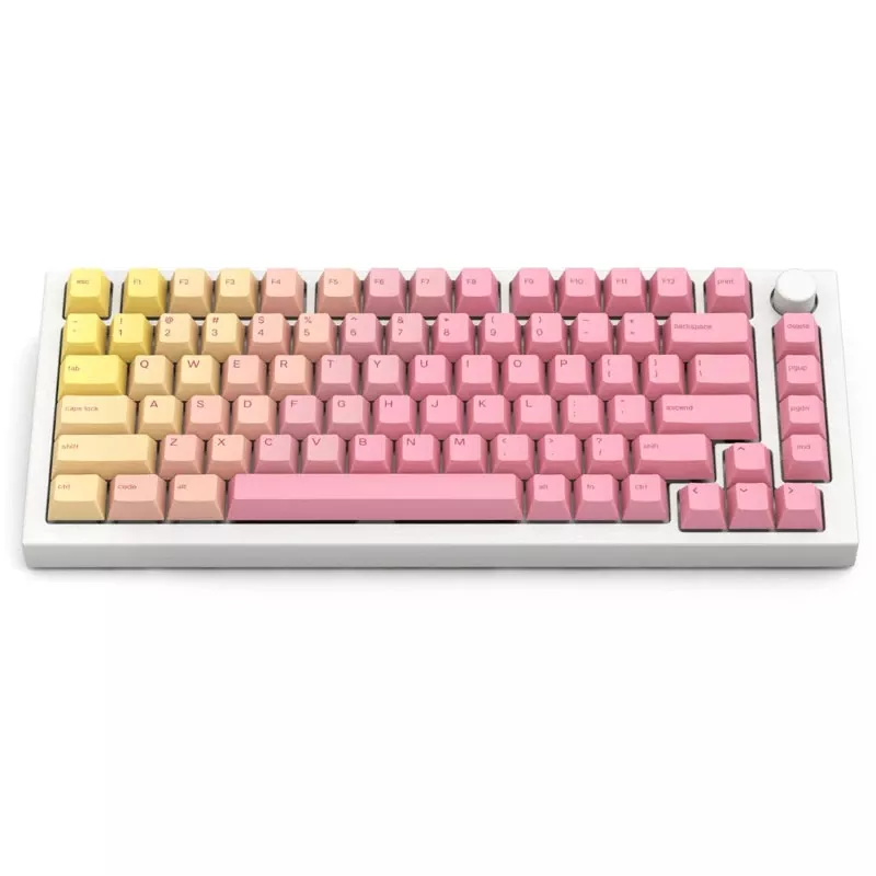 Glorious GPBT Keycaps - Pink Grapefruit (114 Tasten, Cherry-Profil, PBT, Dye-Sublimated)