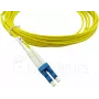 BlueOptics Cisco Kompatibel CAB-SMF-LC-SC-15 Duplex Singlemode Glasfaser-Patchkabel, LC/UPC auf SC/UPC, 15m, Beige, OS2 G.657.A1
