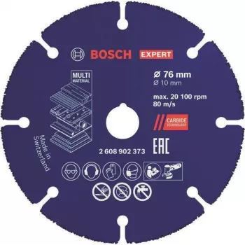 Bosch EXPERT Multi Material Carbide Cutting Disc 76 x 10mm 1 Stück