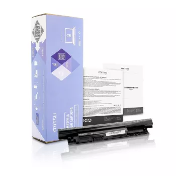 MITSU Akku für Dell Inspiron 14, 15, 17 4400 mAh (49 Wh) 10,8 - 11,1 Volt - Schwarz