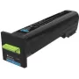 Lexmark 72K20CE Original Cyan Toner Cartridge High Yield für CS820, CX825, CX860