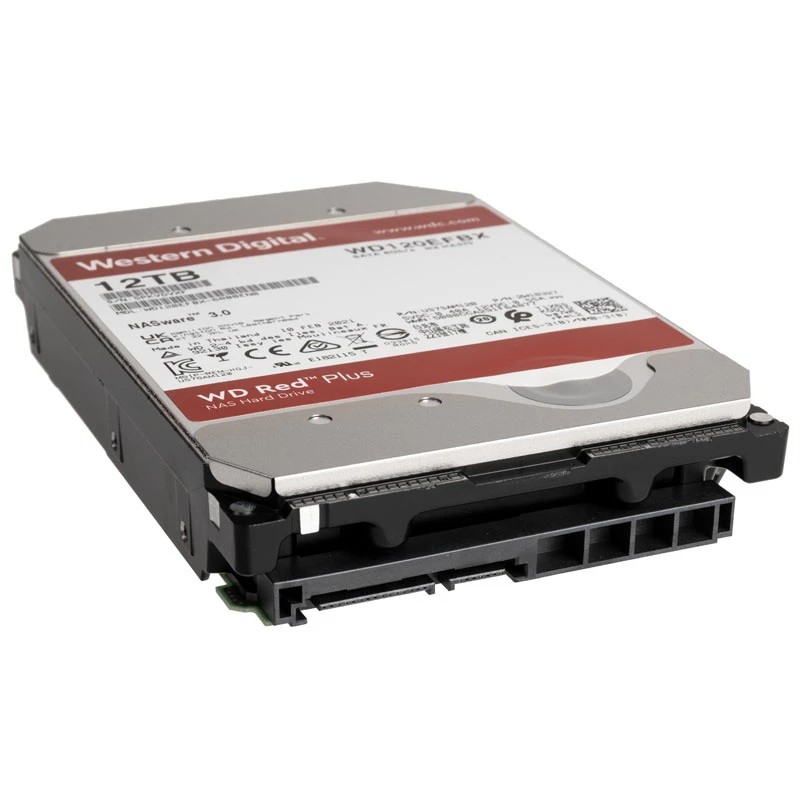 Western Digital WD Red Plus 12TB 3,5 Zoll SATA III 7200RPM 256MB NAS-Festplatte WD120EFBX