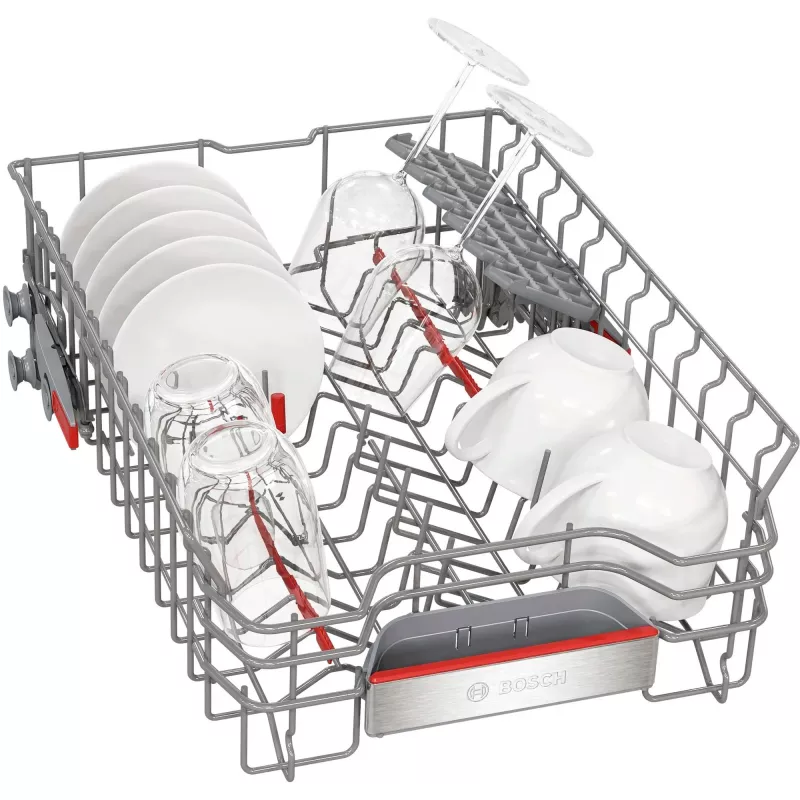 Bosch Serie 6 SPS6YMI14E Freistehender Geschirrspüler, 10 Maßgedecke, 45 cm, Edelstahl-Optik, Home Connect