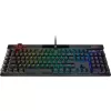 Corsair K100 RGB Gaming-Tastatur, CORSAIR OPX optisch-mechanische Switches, RGB LED, Schwarz
