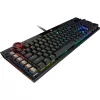 Corsair K100 RGB Gaming-Tastatur, CORSAIR OPX optisch-mechanische Switches, RGB LED, Schwarz
