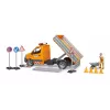 BRUDER MB Sprinter Municipal mit Licht- und Soundmodul, Orange, Maßstab 1:16