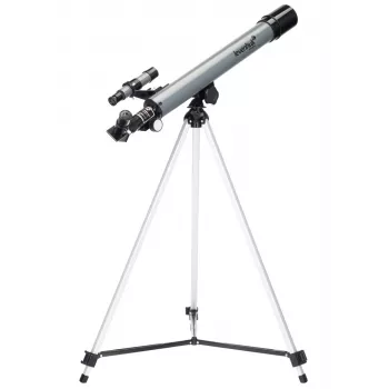 Levenhuk Blitz 50 Base Refraktor-Teleskop 100x Grau