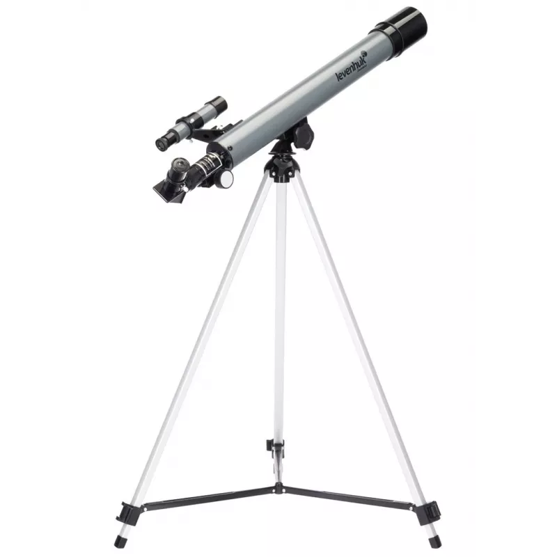 Levenhuk Blitz 50 Base Refraktor-Teleskop 100x Grau