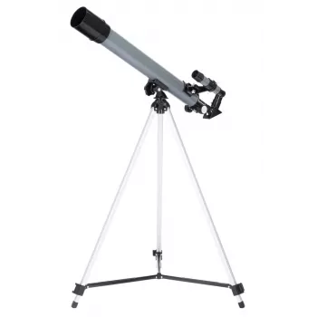 Levenhuk Blitz 50 Base Refraktor-Teleskop 100x Grau
