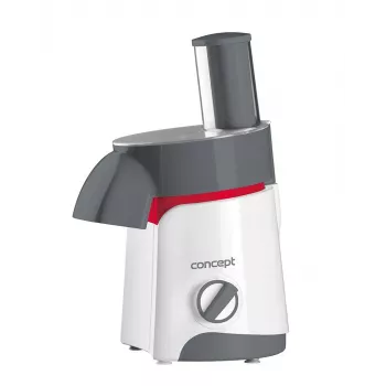CONCEPT Slicer Fresh Salad ES1000 Elektrischer Allesschneider/Reibe 200W Weiß/Grün