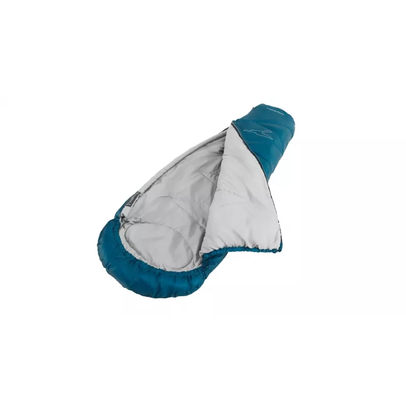 Easy Camp Starling Mummy Schlafsack 170x60x45 cm Blau Kinder Zwei-Wege Autolock-Reißverschluss