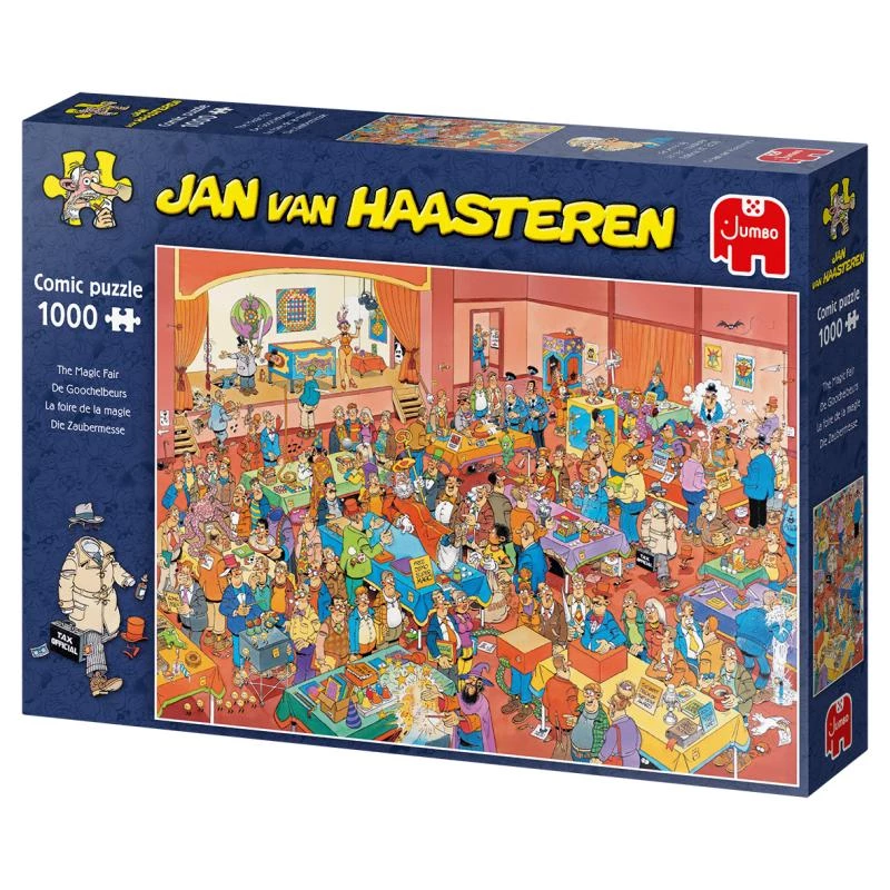 JUMBO SPIELE Jan van Haasteren The Magic Fair 1000-teiliges Puzzle