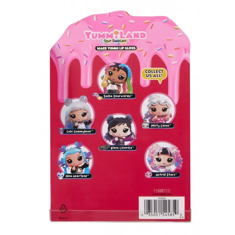 MGA ENTERTAINMENT Yummiland Lipgloss-Puppe Sour Sweeties – Astrid Stars