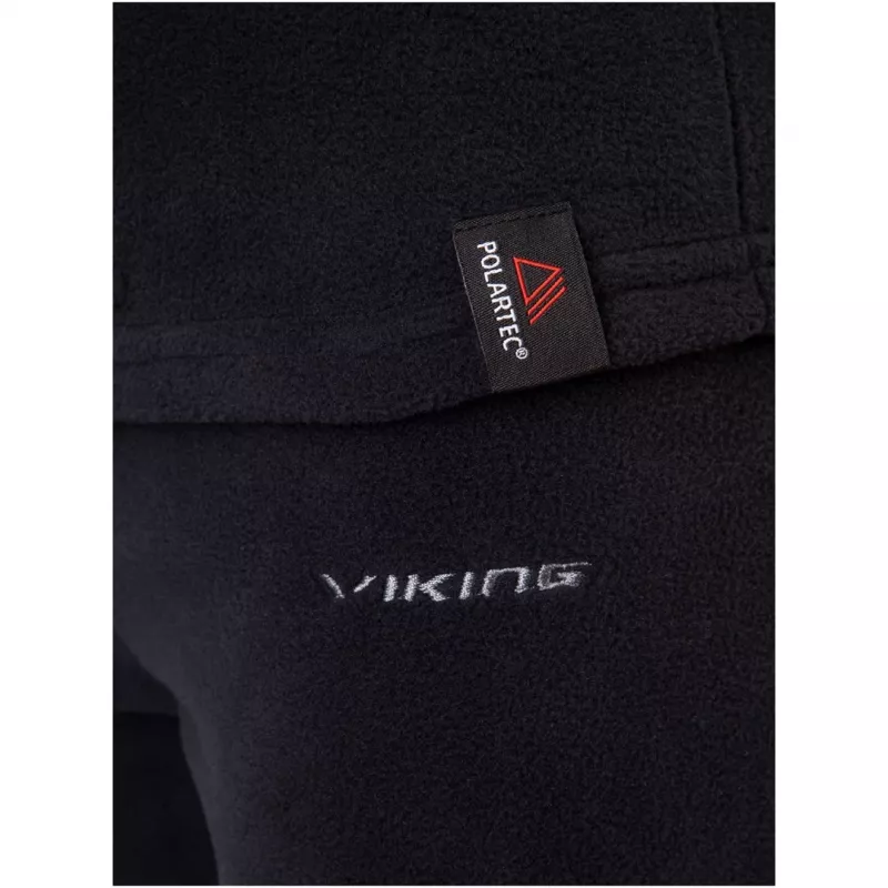VIKING Arctis Set Polartec Kinder-Thermounterwäsche, Größe 114-116 cm, Schwarz
