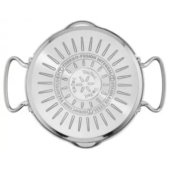Tefal Duetto+ G719S674 6-teiliges Edelstahl-Kochgeschirr-Set