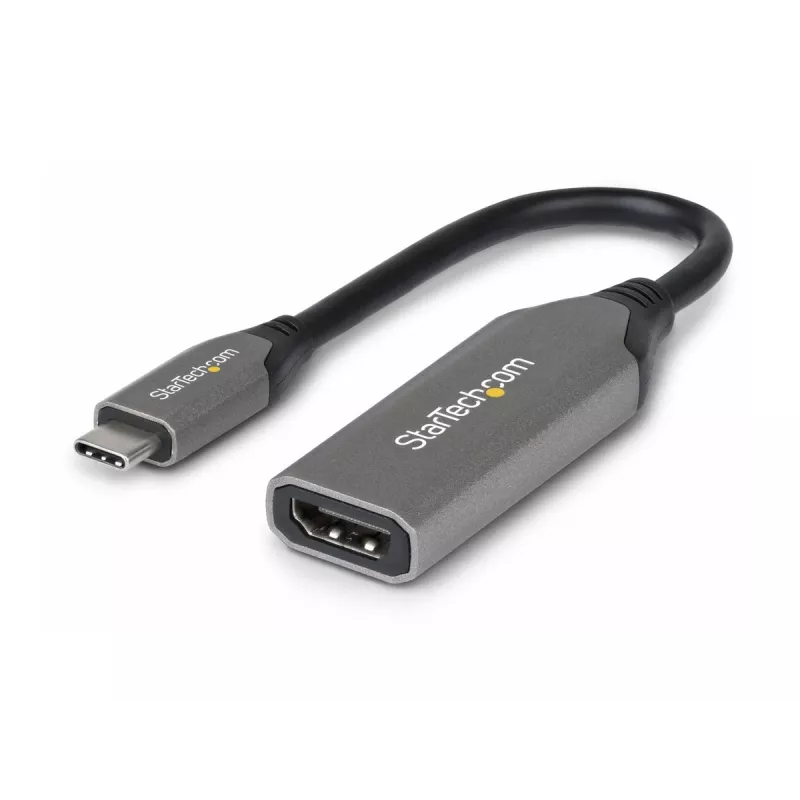 StarTech.com USB-C auf HDMI Adapterkabel - 24-polig USB-C Stecker auf HDMI Stecker - 2 m (6,5 ft) - 4K 60Hz - Schwarz