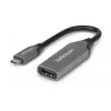 StarTech.com USB-C auf HDMI Adapterkabel - 24-polig USB-C Stecker auf HDMI Stecker - 2 m (6,5 ft) - 4K 60Hz - Schwarz