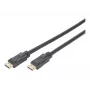 DIGITUS DisplayPort-Kabel mit Verstärker 4K 60Hz UHD DP/DP M/M Schwarz 20m