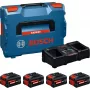 Bosch Professional 18V Starter Set 2x ProCORE18V 5.5Ah 2x ProCORE18V 8.0Ah + GAL 18V2-160 Dual Charger in L-BOXX 102 (1600A0373Y)