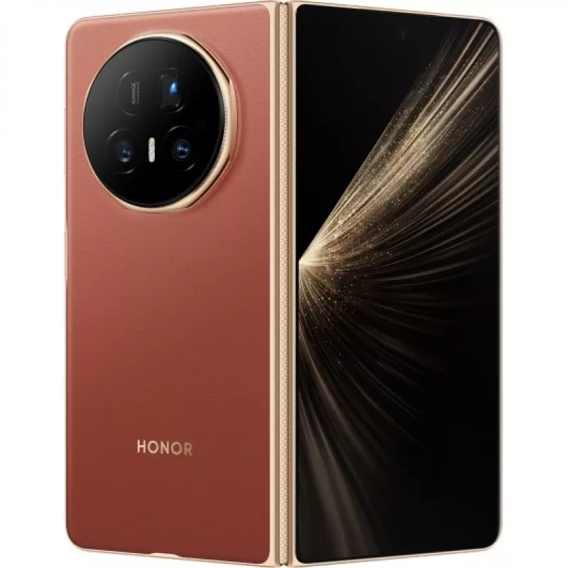 HONOR Magic V5 5G Smartphone - 512 GB - Silk Brown - Android 15 - Dual-SIM