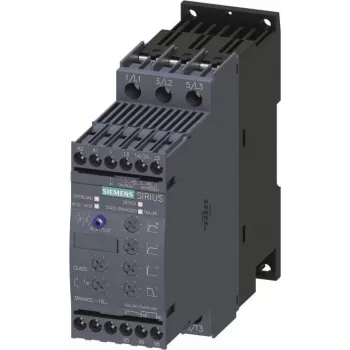 Siemens SIRIUS 3RW4028-1BB14 Sanftanlasser, 38A, 230V AC/DC, 18,5kW, 3-Phasen