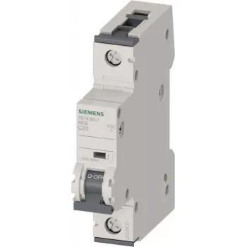 Siemens SENTRON 5SY4 MCB 20A 1-polig C 6kA Leitungsschutzschalter