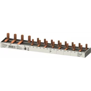 SIEMENS 5ST3783-0 Stiftsammelschiene 10 mm², 12 TE, 1-phasig, 63 A, SENTRON