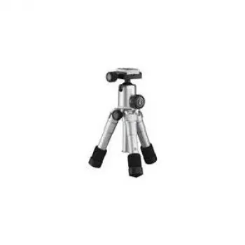 Mantona Kaleido Mini Shining Silver Metallic Mini Stativ