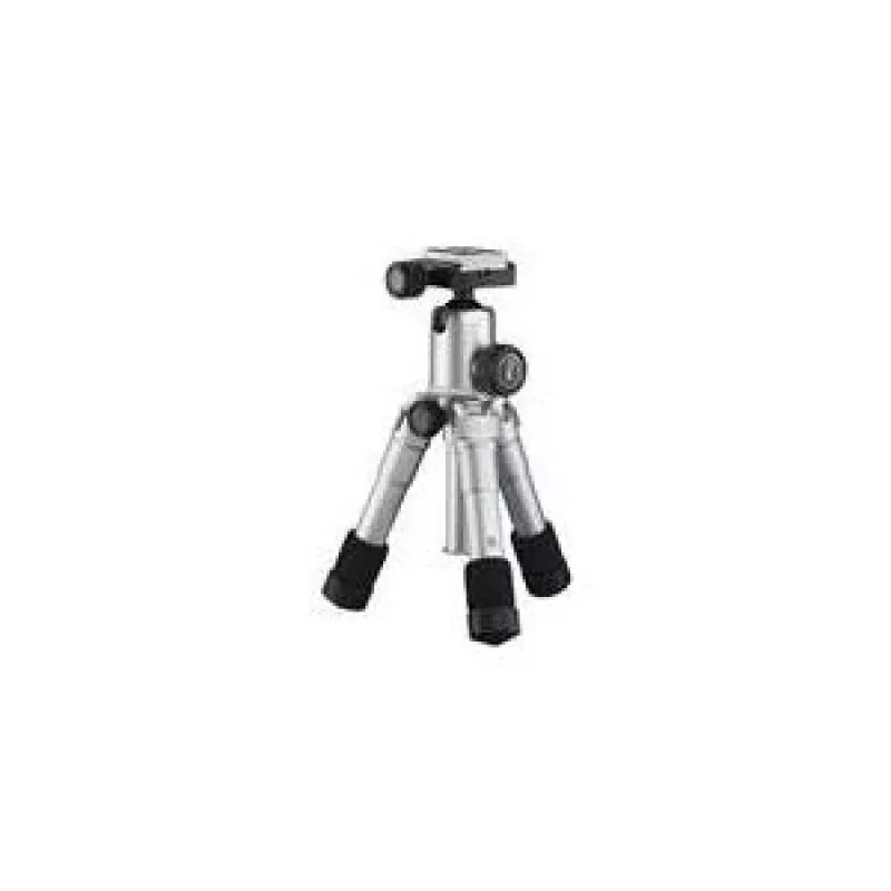 Mantona Kaleido Mini Shining Silver Metallic Mini Stativ