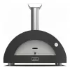 Alfa Forni Moderno 3 Pizze Wood Slate Grey Pizza Oven