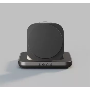 ZENS Nightstand Charger Pro 2 2-in-1 Magnetisches Wireless Ladegerät Qi2 15W USB-C für iPhone und Apple Watch