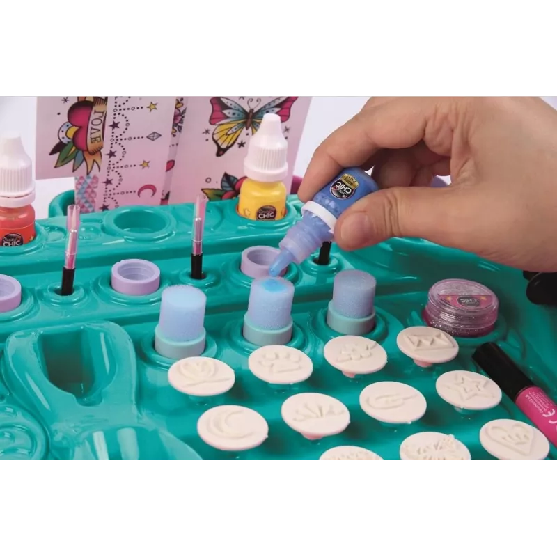 Clementoni Crazy Chic Tattoo Studio Creative Play Set