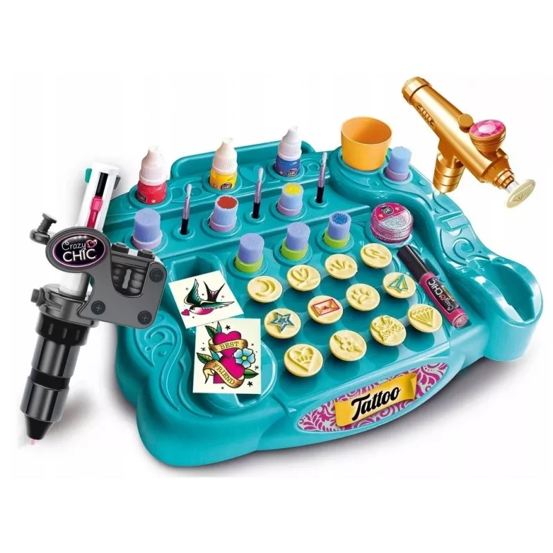 Clementoni Crazy Chic Tattoo Studio Creative Play Set