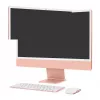 Apple iMac 24 inch 4.5K Retina Display M4 Chip 8-Core CPU 8-Core GPU 16-Core Neural Engine 16GB RAM 256GB SSD Standard Glass Magic Keyboard Deutsch QWERTZ Magic Mouse Orange