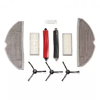 EXTRALINK Roborock S8 Ersatzteil-Set – 2 Hauptbürsten, 4 Seitenbürsten, 4 HEPA-Filter, 4 Wischtücher