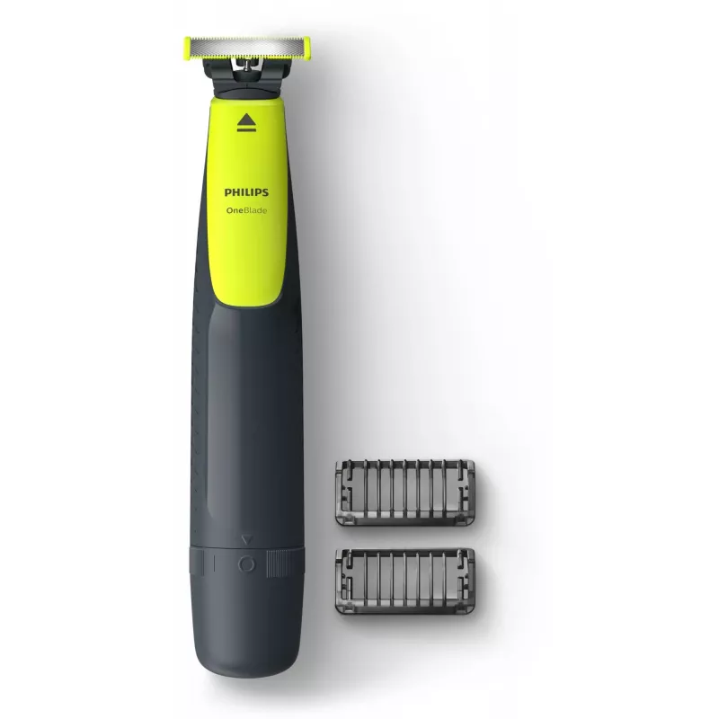 Philips OneBlade QP2510/15 Shaver & Trimmer - Schwarz/Limette, batteriebetrieben, 30 Minuten Laufzeit
