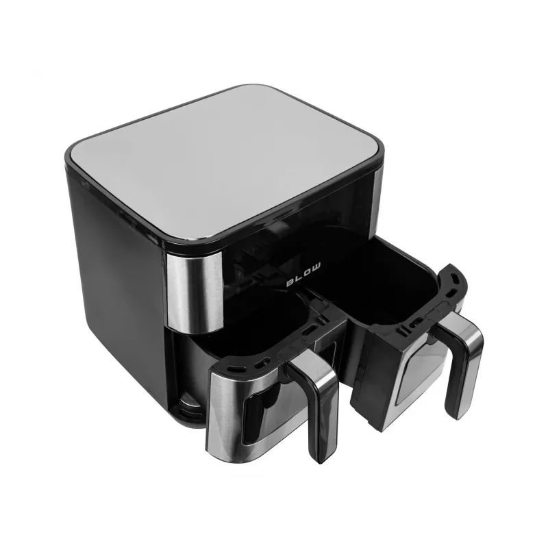 BLOW Heißluftfritteuse 2500W 9L Digital-Touchpanel LED-Display Schwarz