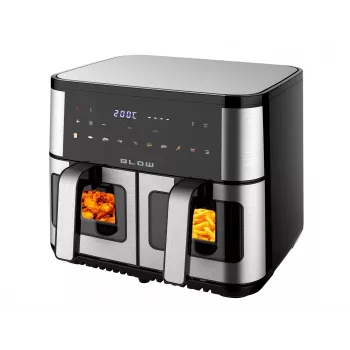 BLOW Heißluftfritteuse 2500W 9L Digital-Touchpanel LED-Display Schwarz