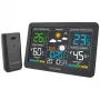 Hyundai HY-WS4480 Wetterstation mit Farb-LCD, DCF77-Funkuhr und kabellosem Außensensor
