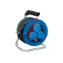 Brennenstuhl Garant Compact Kabeltrommel H05RR-F 3G1.5 - Verlängerungstrommel - Eingang Stromversorgung - Ausgangsanschlüsse: 3 (Stromversorgung) - 15 m Kabel - Schwarz