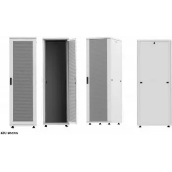 Intellinet Basic 26U 19 inch Stand-Netzwerkschrank - Grau (RAL 7035) 600x600x1300 mm