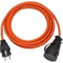 Brennenstuhl 1169960 Verlängerungskabel Orange, Schwarz 40 m Ölbeständig, UV-beständig
