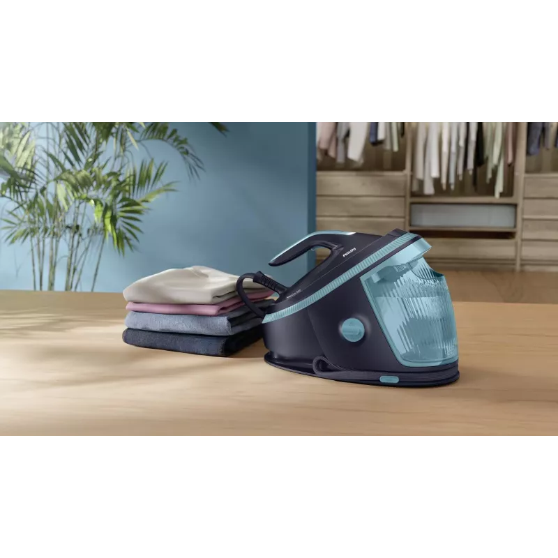 Philips 7000 Series PSG7200/20 Dampfbügelstation 3120 W 1,5 L SteamGlide Elite Bügelsohle Blau