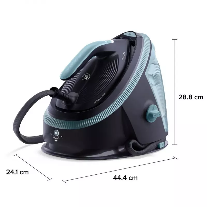 Philips 7000 Series PSG7200/20 Dampfbügelstation 3120 W 1,5 L SteamGlide Elite Bügelsohle Blau